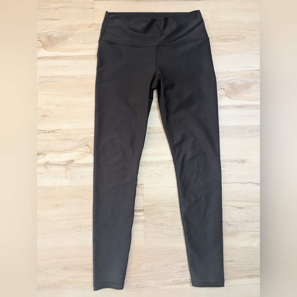 Old Navy Active PowerSoft High Rise Go Dry Leggings Petite Medium Black